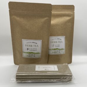 久留米産ハーブティー＆レモングラス羊羹　お試しセット