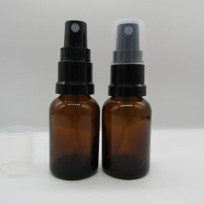 ガラススプレー瓶　20ｍｌ　ブラウン　10個セット
